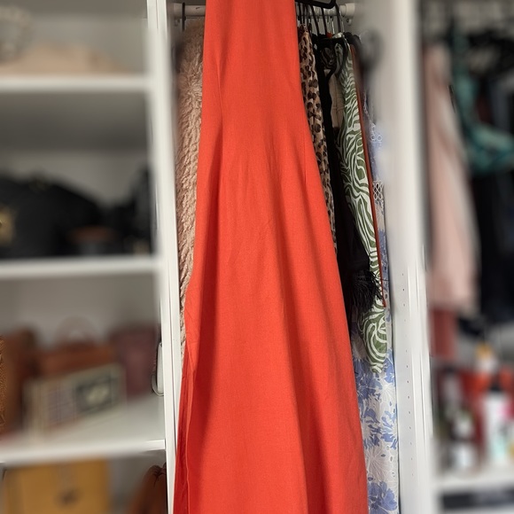 Meshki Ellie Halter Dress With Split - Picture 3 of 7